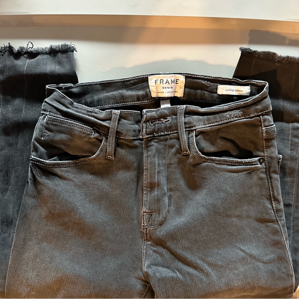 Frame Denim Women's Faded black  Jeans